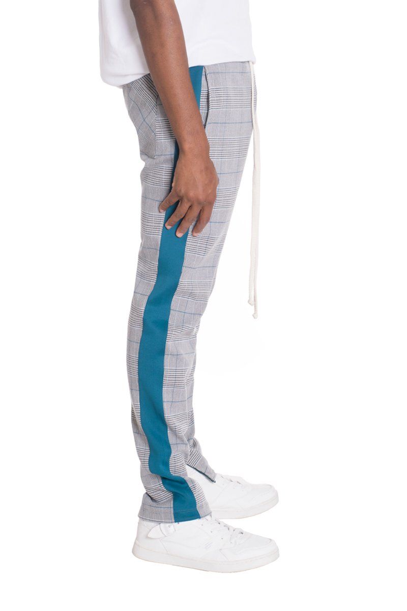 trouser style track pants