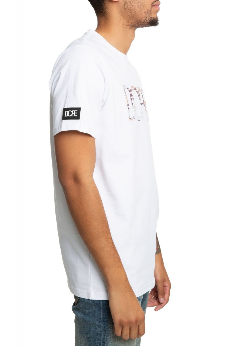 DOPE Crystal Camo Tee DPM-SP20-02WHT - Karmaloop