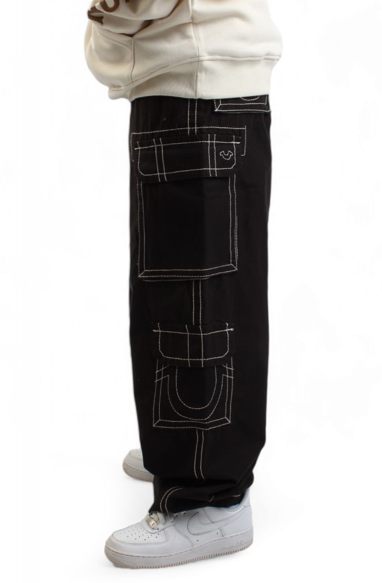 TRUE RELIGION Big T Baggy Double Pocket Cargo Pant 108966-1001