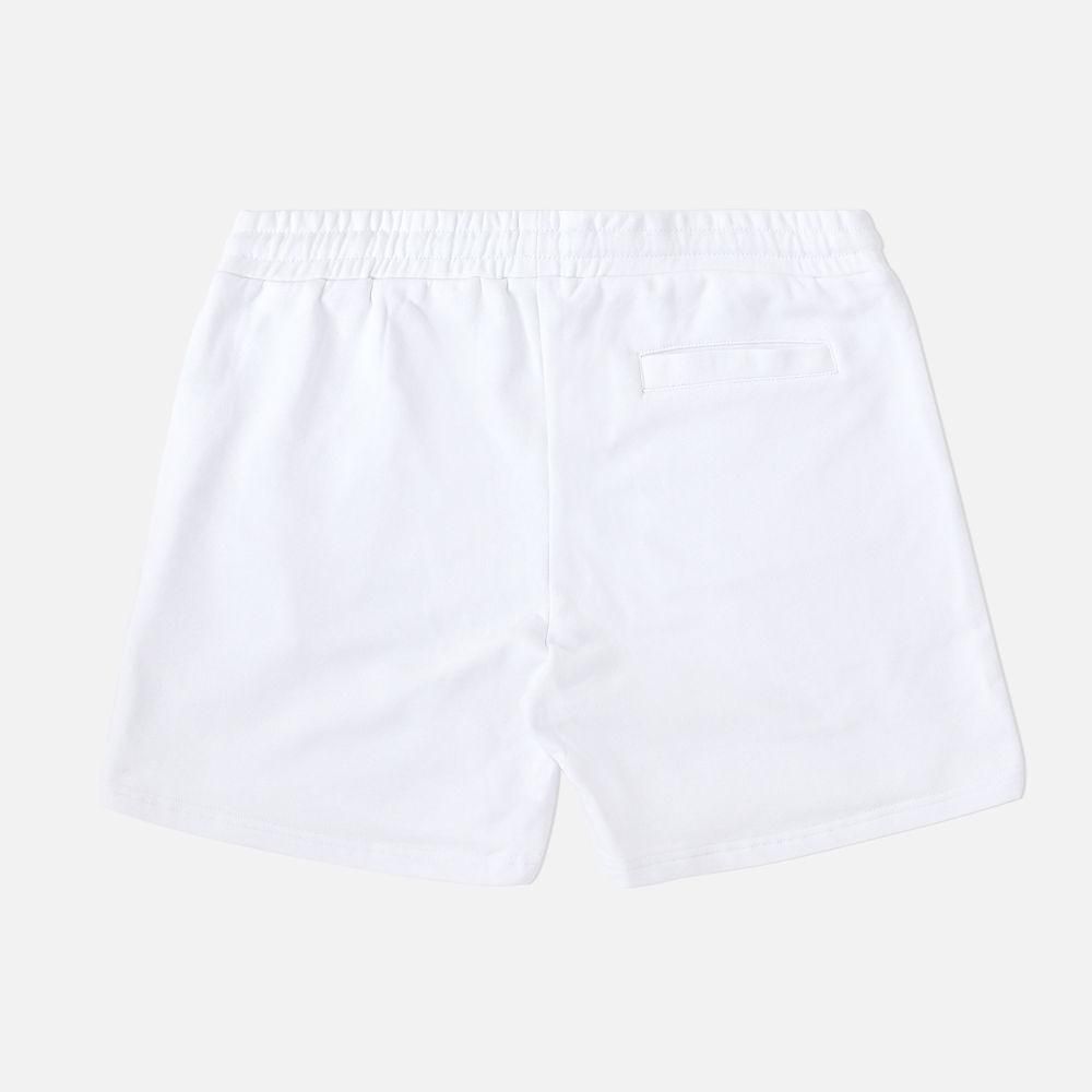 8&9 MFG CO Iridescent Terry Shorts White SHIRRWHT-WHITE-1 - Karmaloop