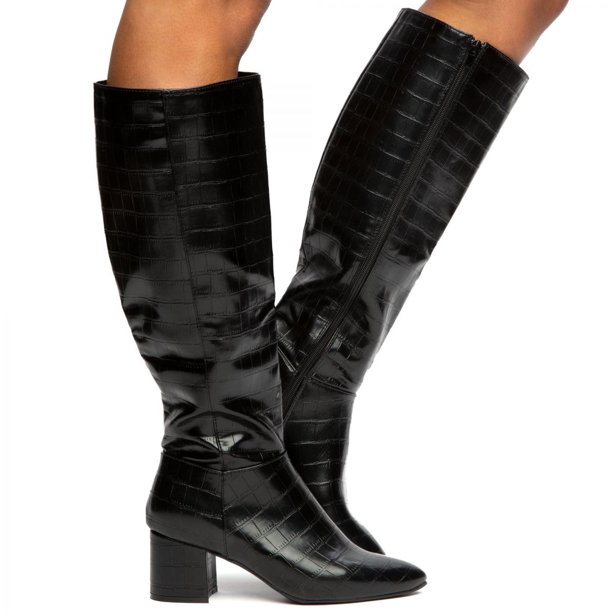 bamboo knee high boots