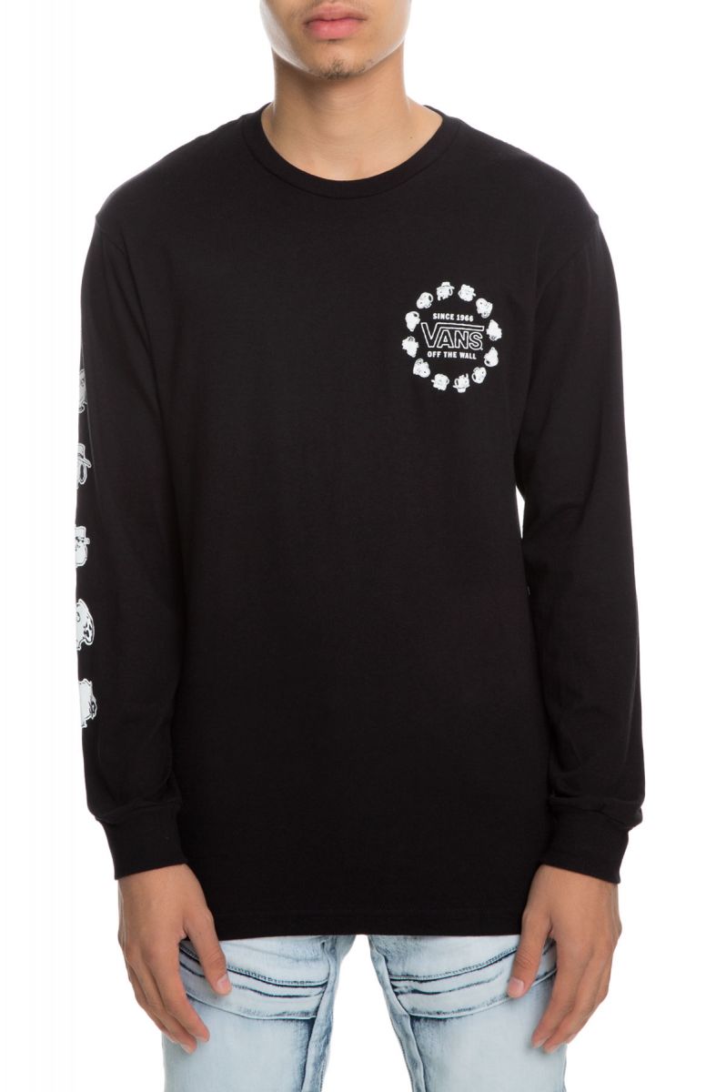 vans snoopy long sleeve