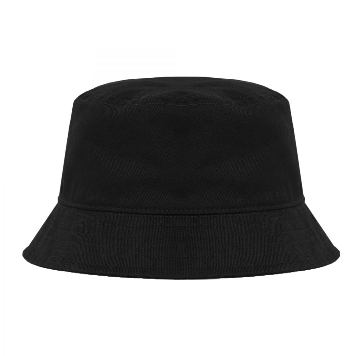 CROSS COLOURS Label Patch Bucket Hat - Black C313LBS-BLK-BLACK