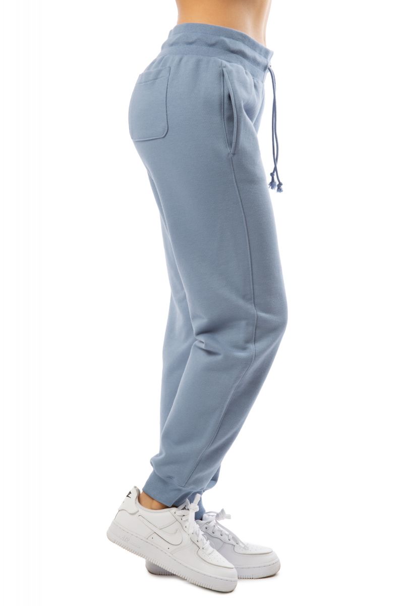 reverse weave cuffed joggers