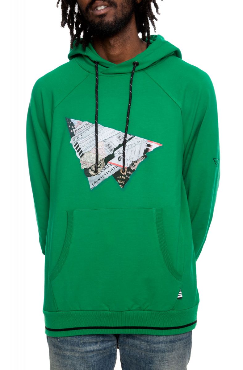 kelly green hoodie