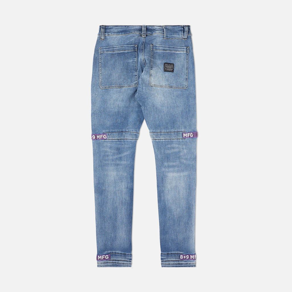 Jams 〜9/15(仮) 8&9 MFG CO. Strapped Up Slim Utility Medium Washed Jeans