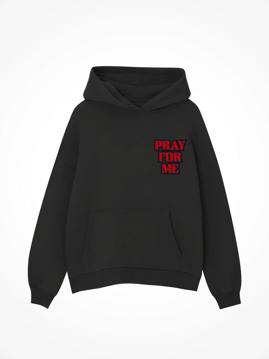 ASSHOLES LIVE FOREVER Pray for Me - Black Hoodie ALF-056FFD