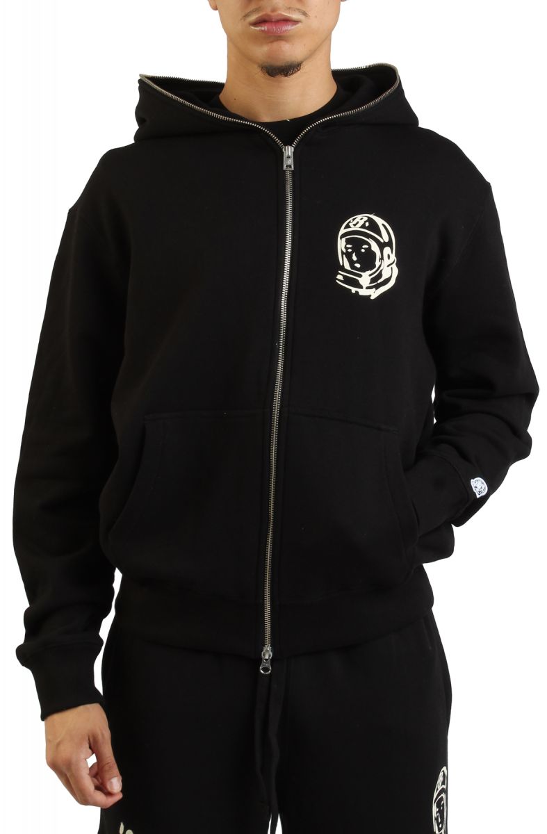 BILLIONAIRE BOYS CLUB Helmet Zip-Up Hoodie 851-9311-BLK - Karmaloop