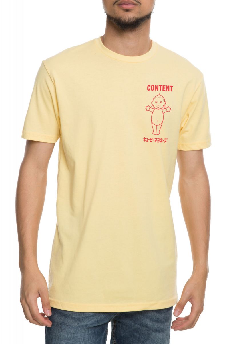 PREMIUM CONTENT The Kewby Doll Tee in Banana Cream SV-KEWBYDOLL-TEE-BNA ...