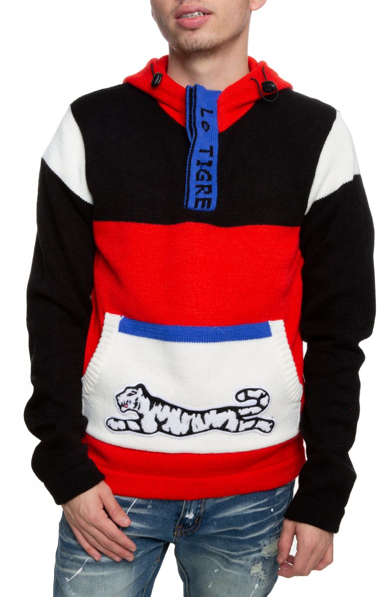 Bad color block hoodie Clearance