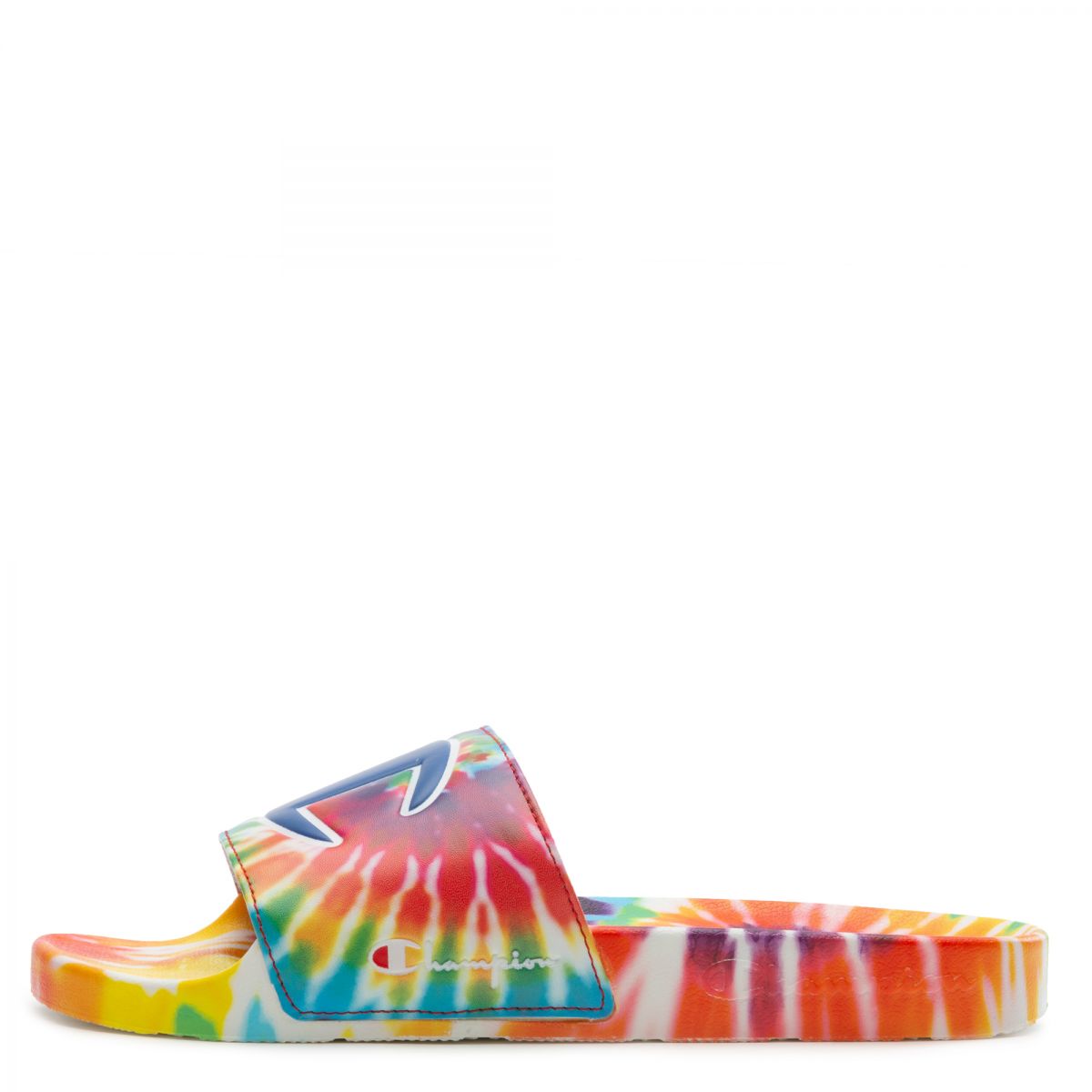 tie dye bling slides