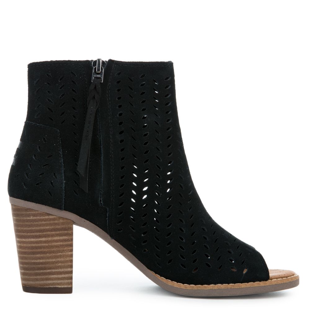 TOMS Toms Majorca Black Booties BLACK 10010013 - Karmaloop