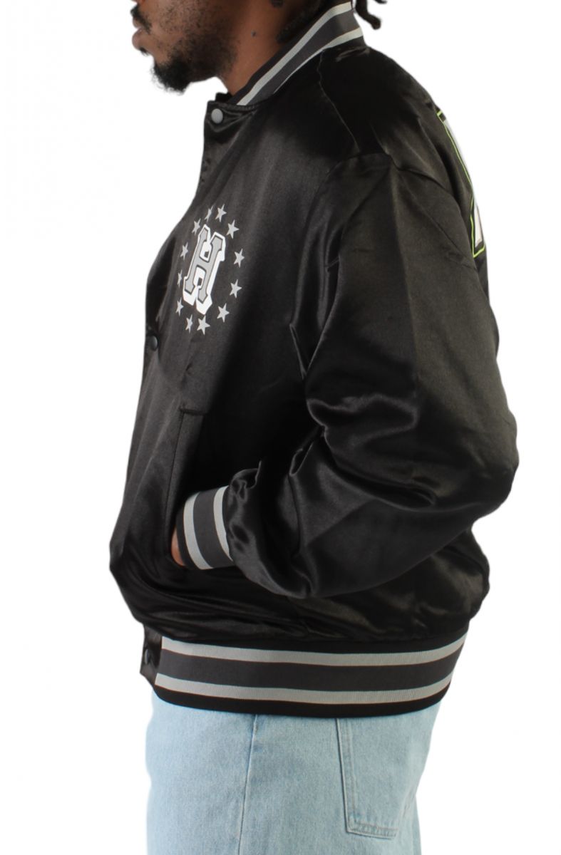 HUF Galactic Stack Baseball Jacket JK00409 - Karmaloop