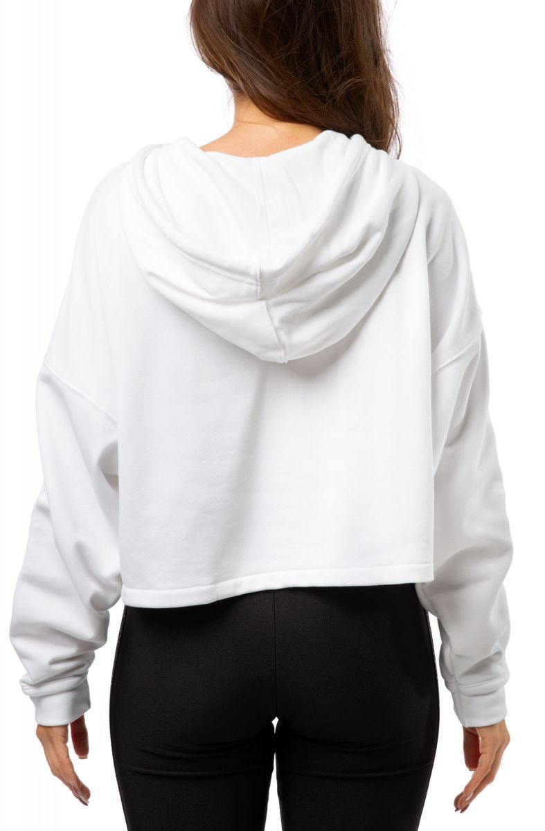 cropped sweat jacket