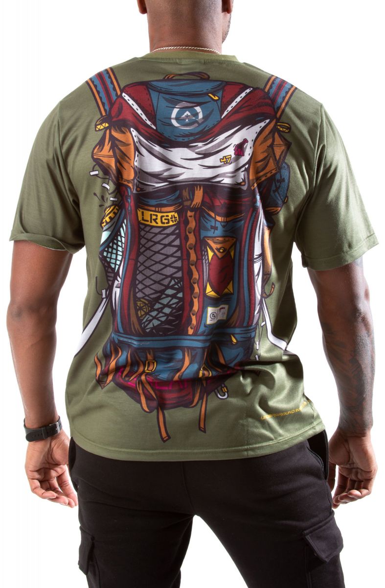 LRG Backpack Short Sleeve Tee L17EMSCXXMI54 Karmaloop