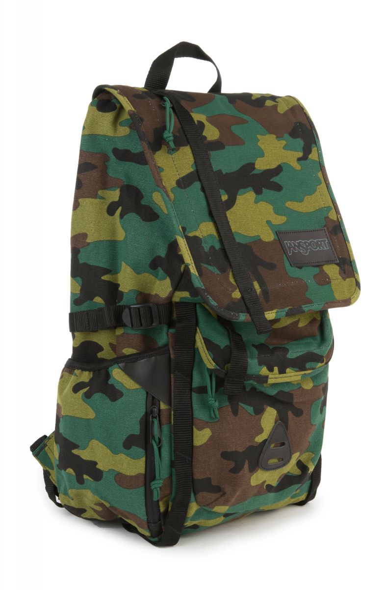 JANSPORT The Hatchet Spec Ed Backpack in Canvas Surplus Camo ...