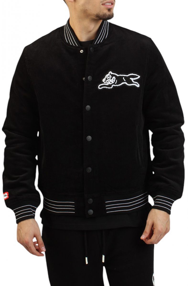 ICE CREAM Hounds varsity jacket 441-9405BLK - Karmaloop