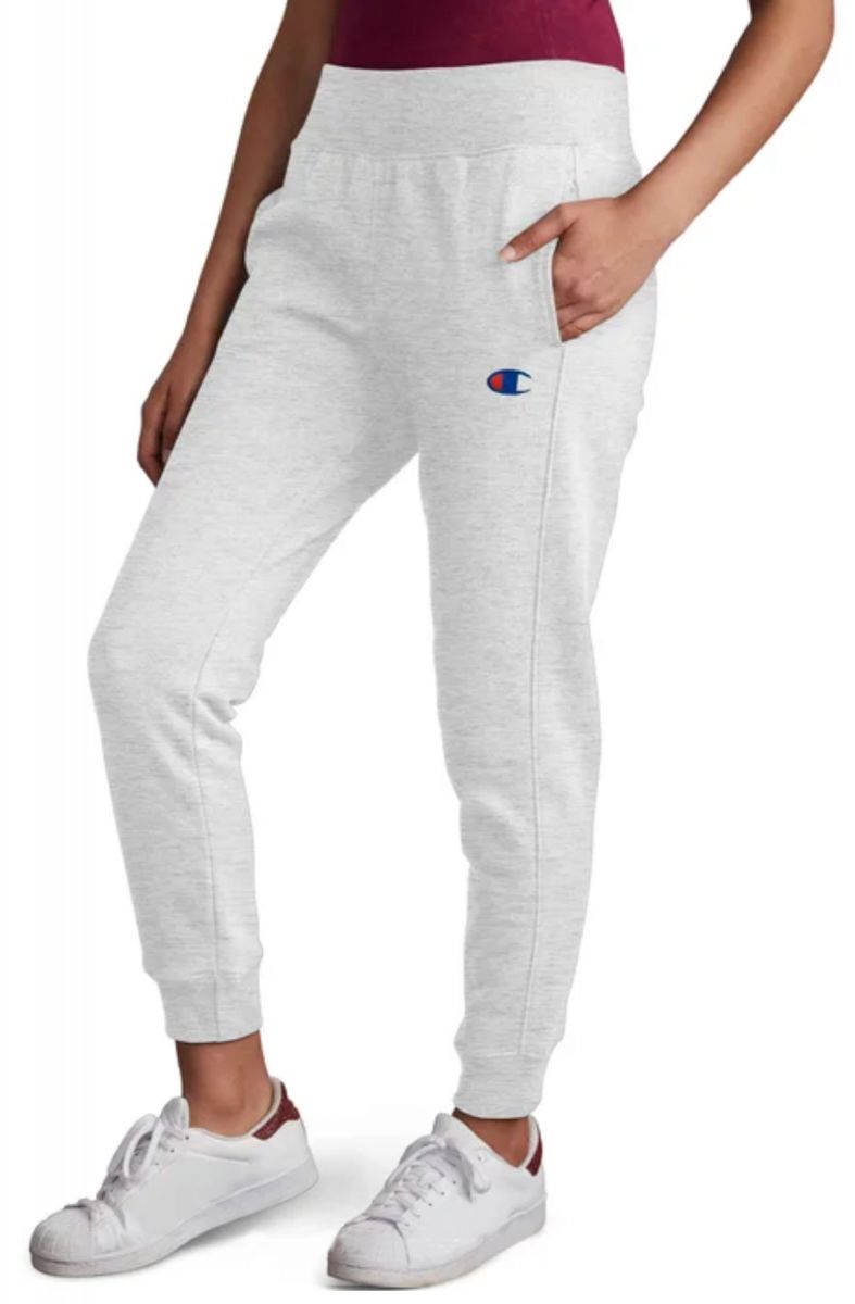 reverse weave cuffed joggers