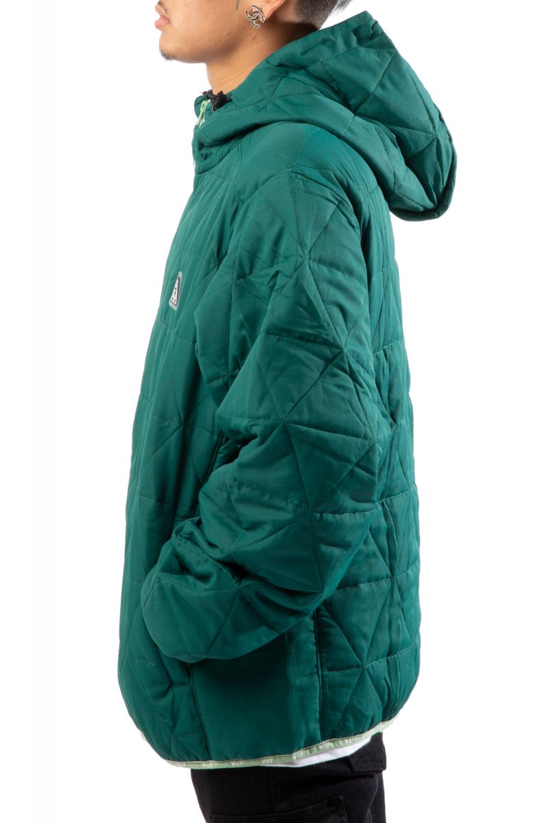 HUF Polygon Quilted Jacket JK00312-SYC - Karmaloop