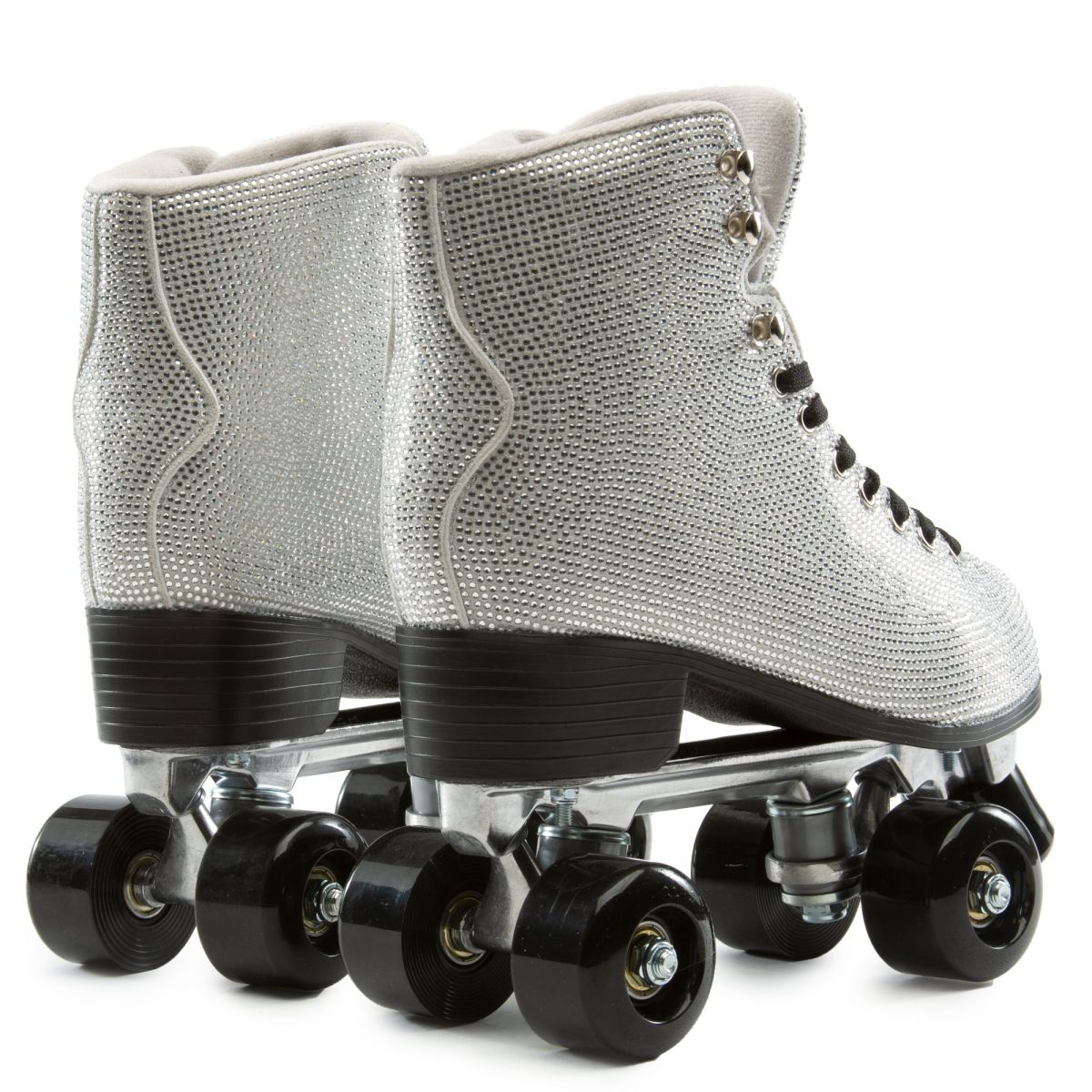 COSMIC SKATES Archie-15 Lace-Up Roller Skates ARCHIE-15-BLING - PLNDR