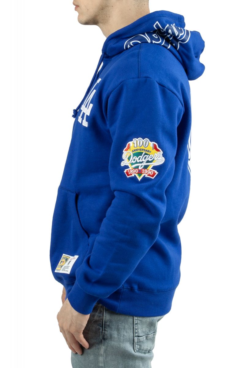 MITCHELL NESS LOS ANGELES DODGERS HOODIE FPHD4987 LADYYPPPROYA