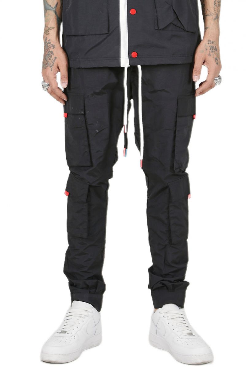 KLEEP Josh Men's premium crispy nylon cargo jogger pants KLP-E68538 ...