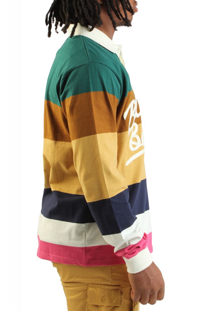 BILLIONAIRE BOYS CLUB Rugby Jersey Knit 851-8308-FRST - Karmaloop