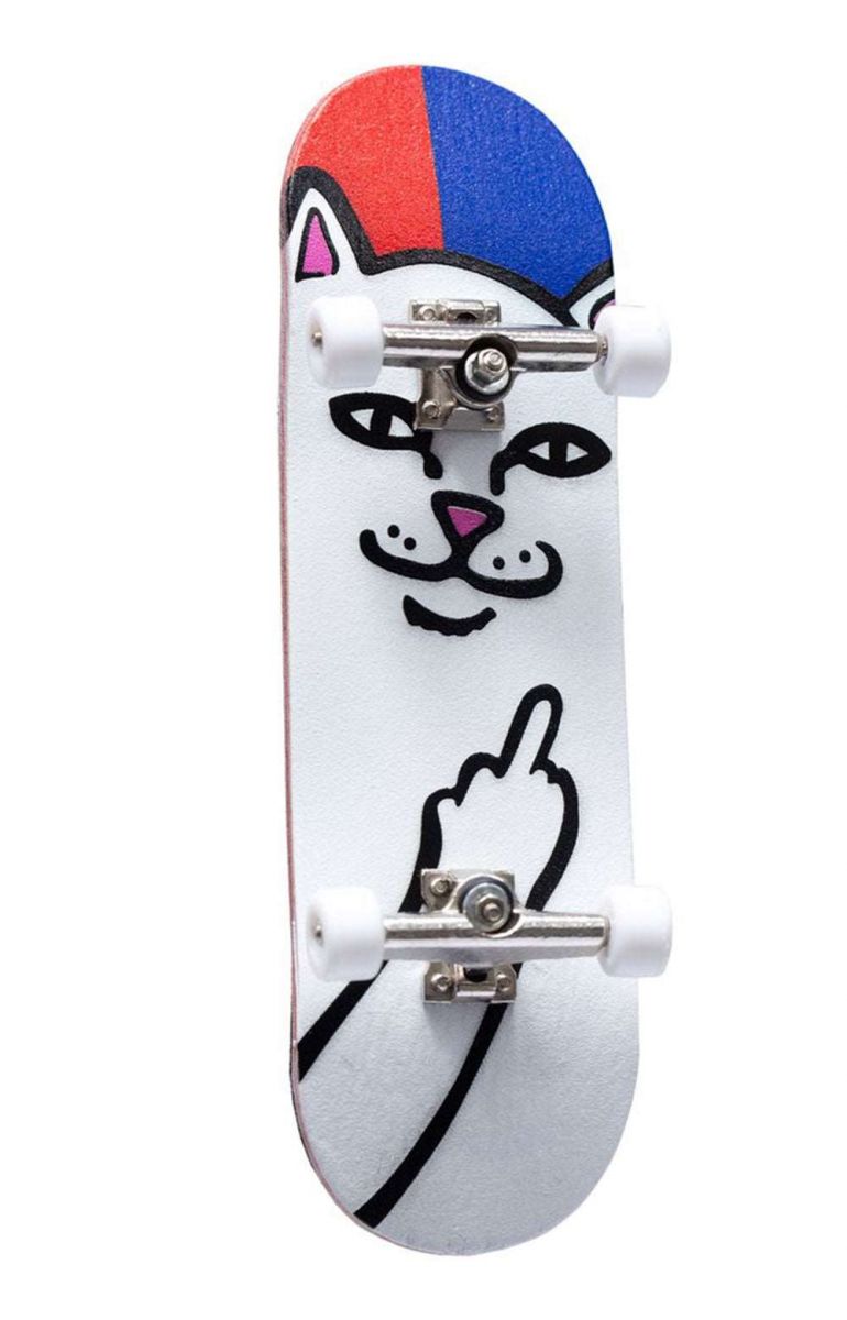 スケートボード RIPNDIP RIPNDIP Lord Nermal Fingerboard Mini Skateboard RND7123 - Karmaloop