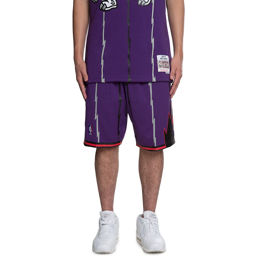 Mitchell & Ness Toronto Raptors Authentic Basketball Short in Purple for  Men