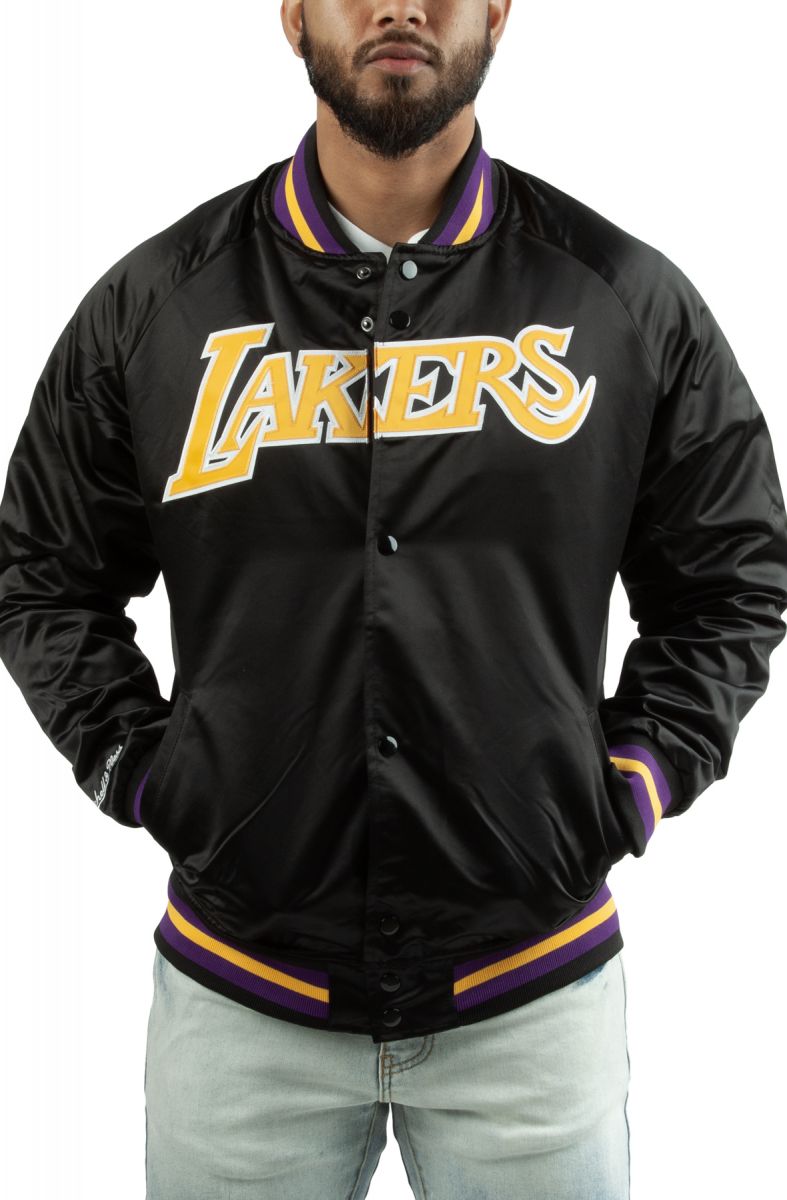 MITCHELL & NESS Los Angels Lakers Lightweight Satin Jacket