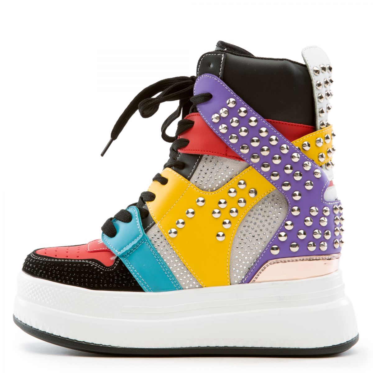 ANTHONY WANG Quince-03 Platform Sneakers QUINCE-03-MLT - Karmaloop