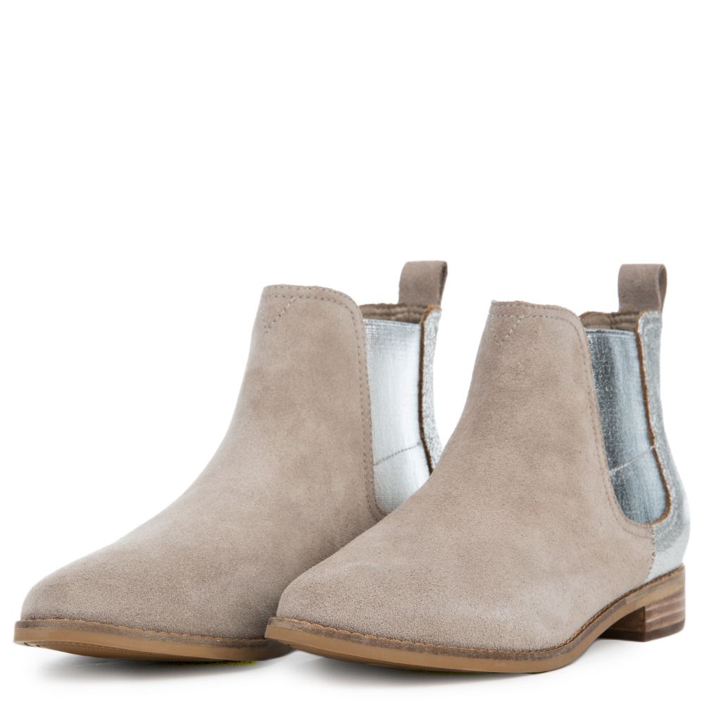 toms reese bootie taupe grey suede