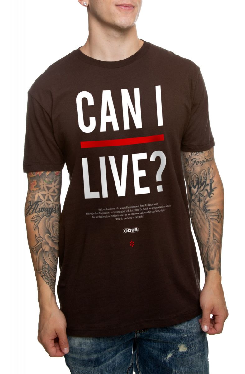 just live tee shirts