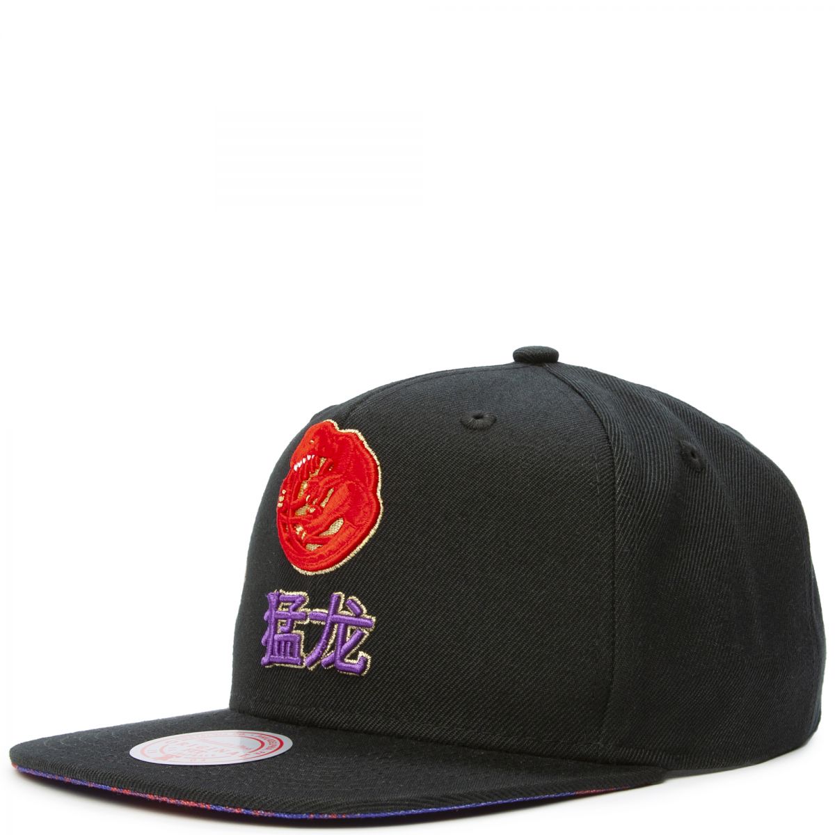 Mitchell & Ness Toronto Raptors Water Tiger HWC Snapback Black