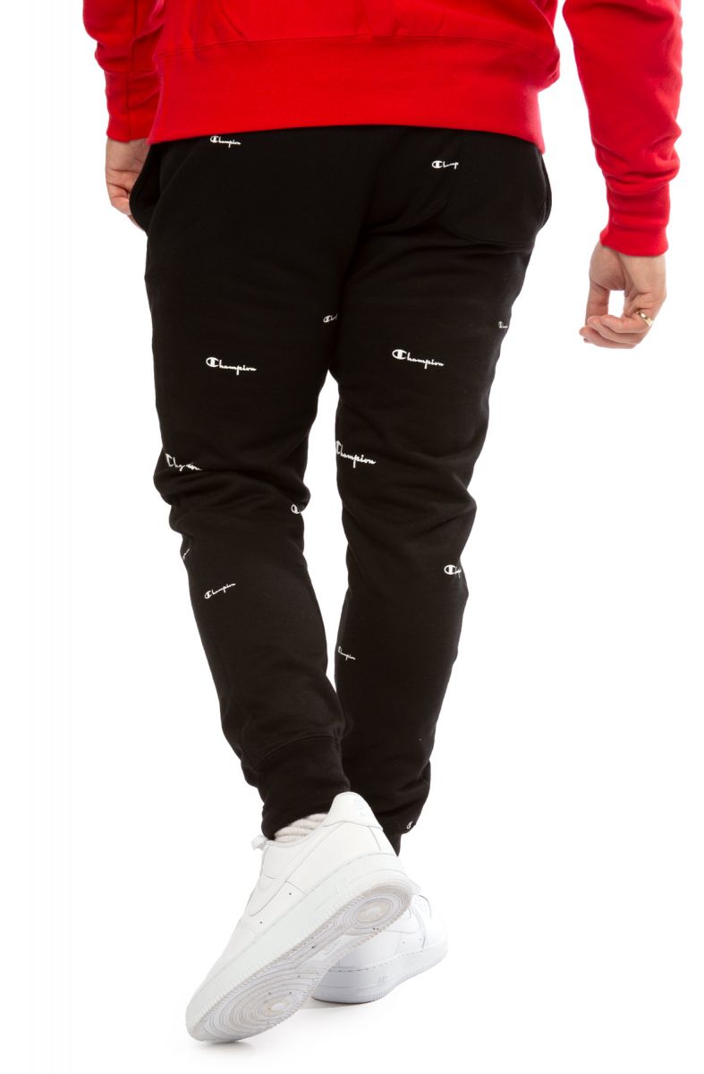 reverse weave camo joggers