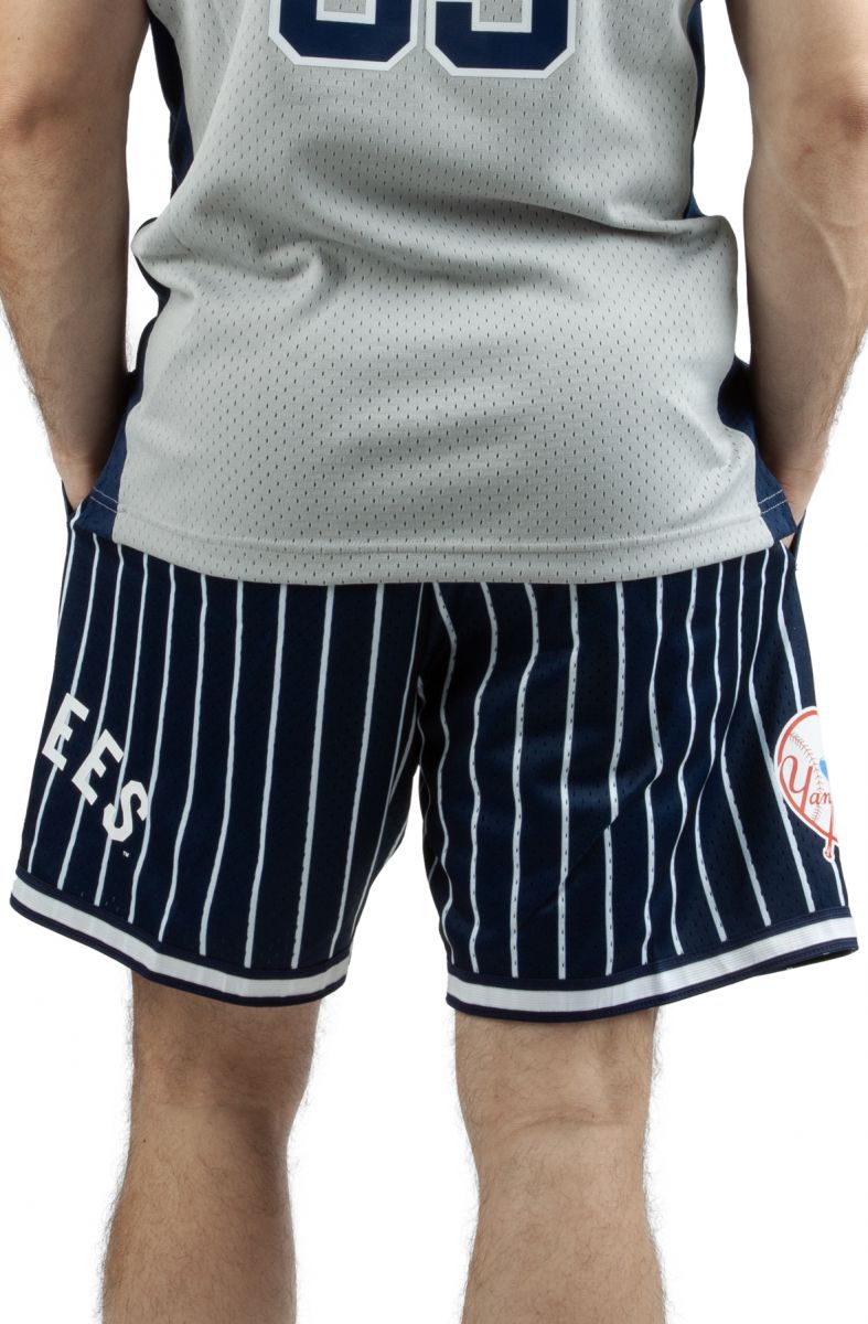 MITCHELL & NESS New York Yankees Mesh Shorts PSHR5013-NYYYYPPPNAVY