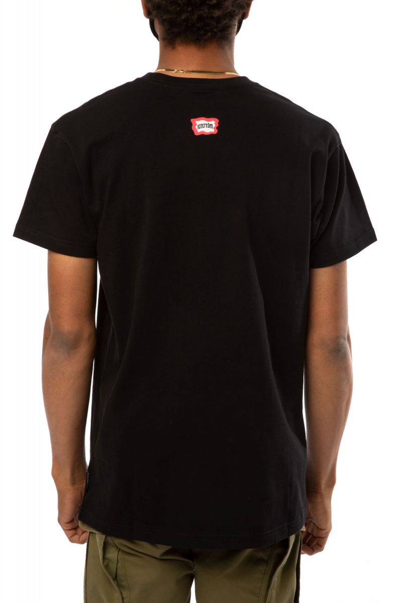 ICE CREAM Katana Short Sleeve Tee 401-8202BLK - Karmaloop