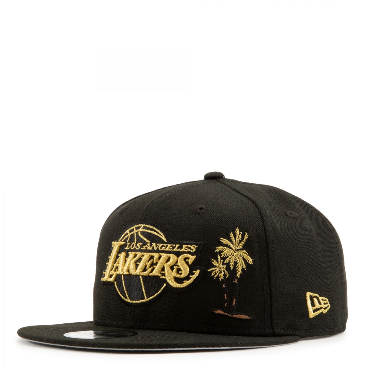 Los Angeles Lakers La Palm 9FIFTY New Era Fits Snapback Hat