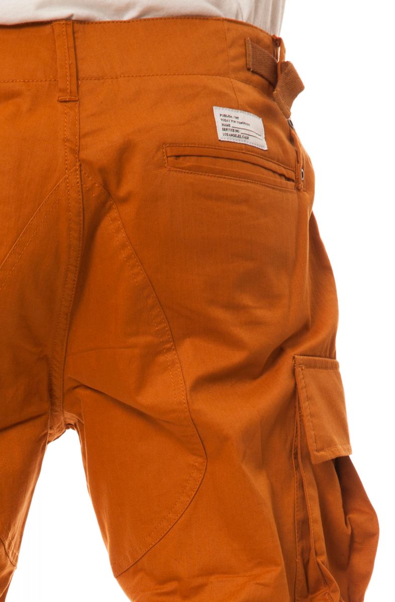 burnt orange cargo pants
