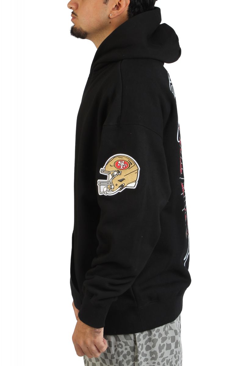 PRO STANDARD NFL San Francisco 49ers Eternal Hoodie FS45411285-BLK