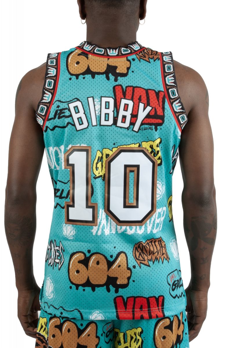 MITCHELL & NESS NBA Slap Sticker Grizzlies Swingman Jersey