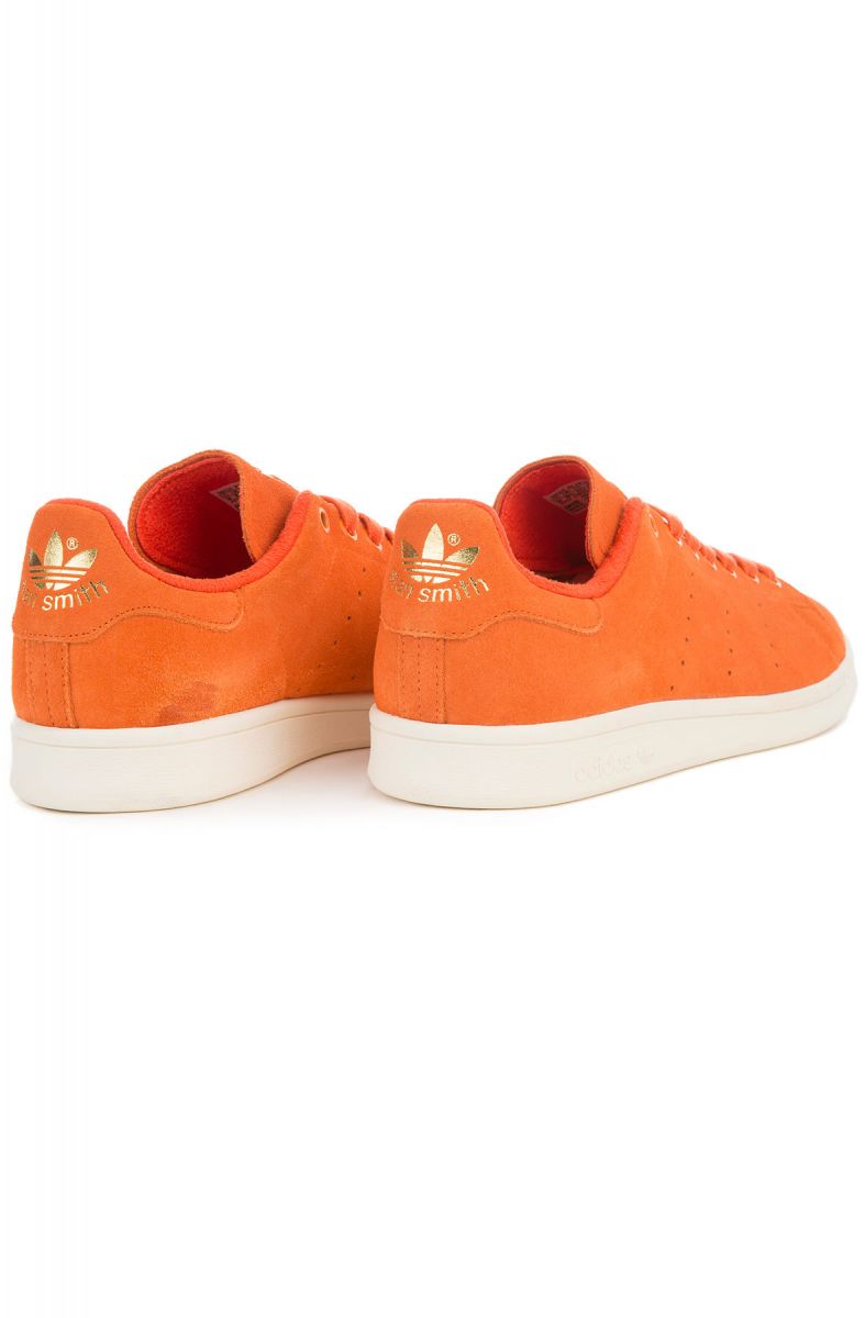 orange stan smith shoes