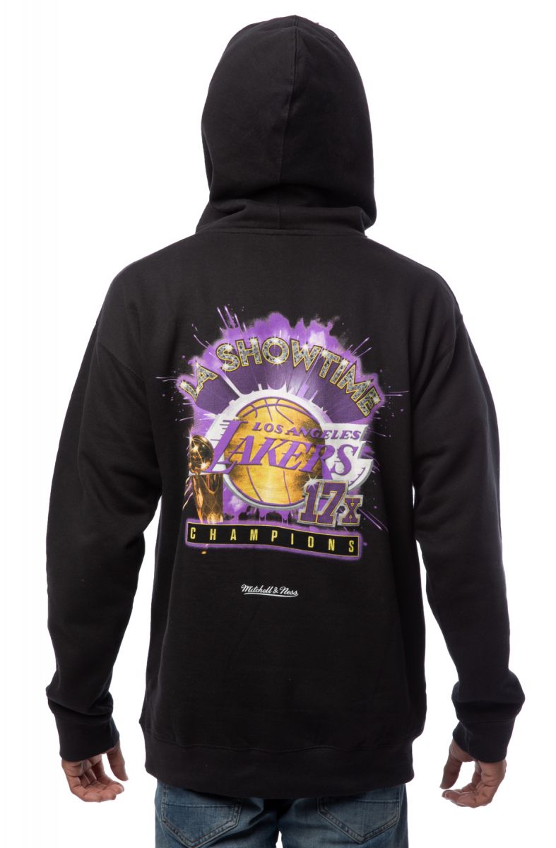 MITCHELL AND NESS NBA Showtime 17x Lakers Hoodie BMPHLR20017