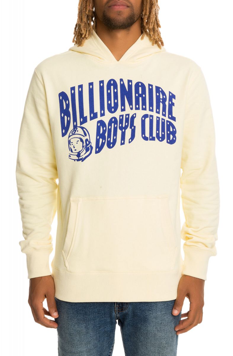 billionaire boys club yellow hoodie