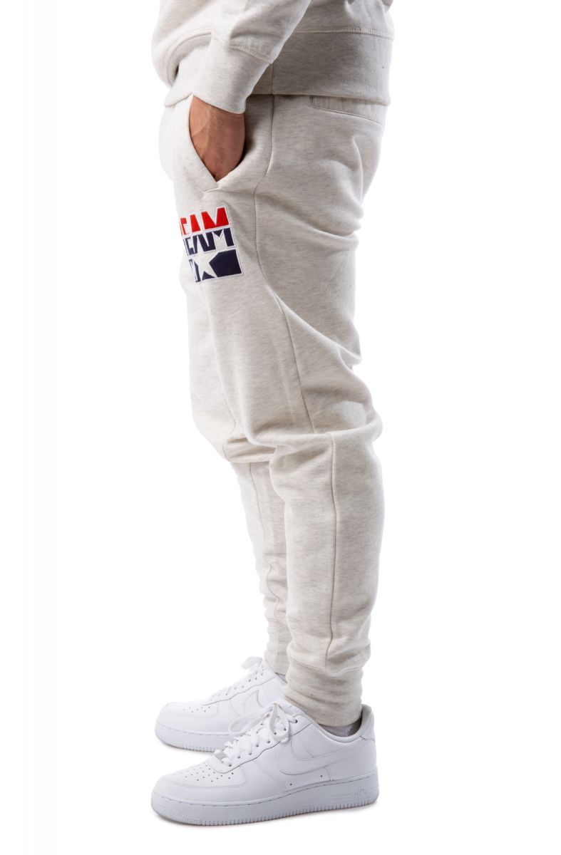 nike cord joggers in cream