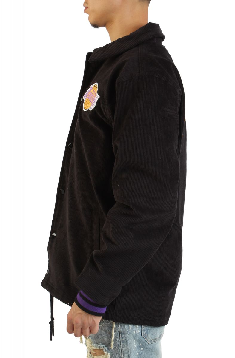 MITCHELL & NESS NBA Los Angeles Lakers Logo Off The Bus Corduroy