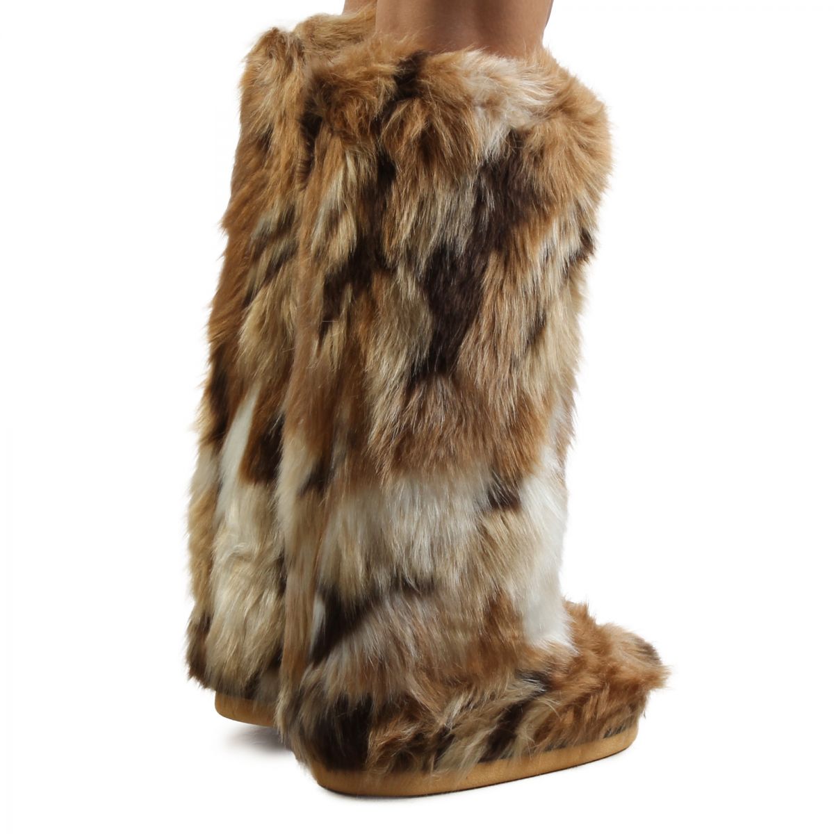 AZALEA WANG Fennec- Fur Boot FENNEC-MULTI - Karmaloop