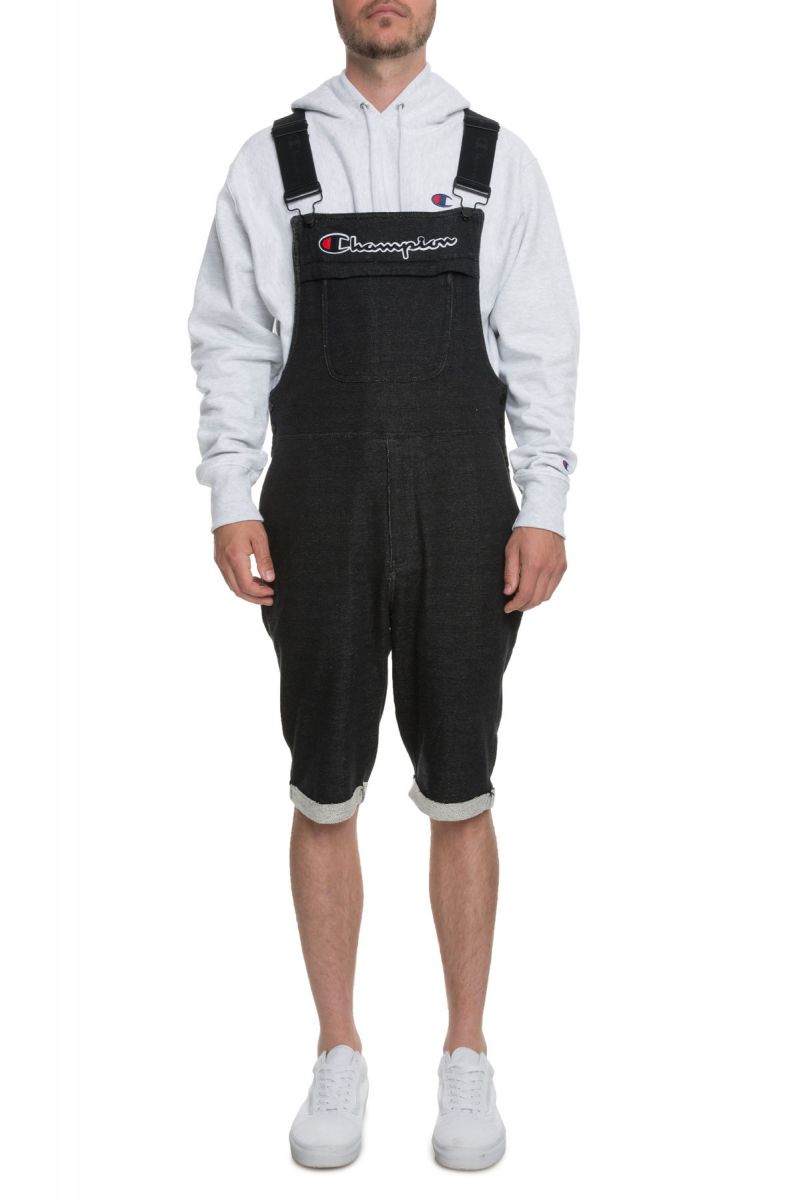 Champion Overalls French Terry Shorts Black