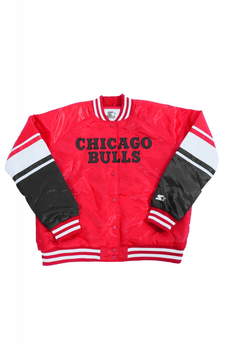 STARTER Women's Chicago Bulls Varsity Jacket NS830024 CGB Karmaloop