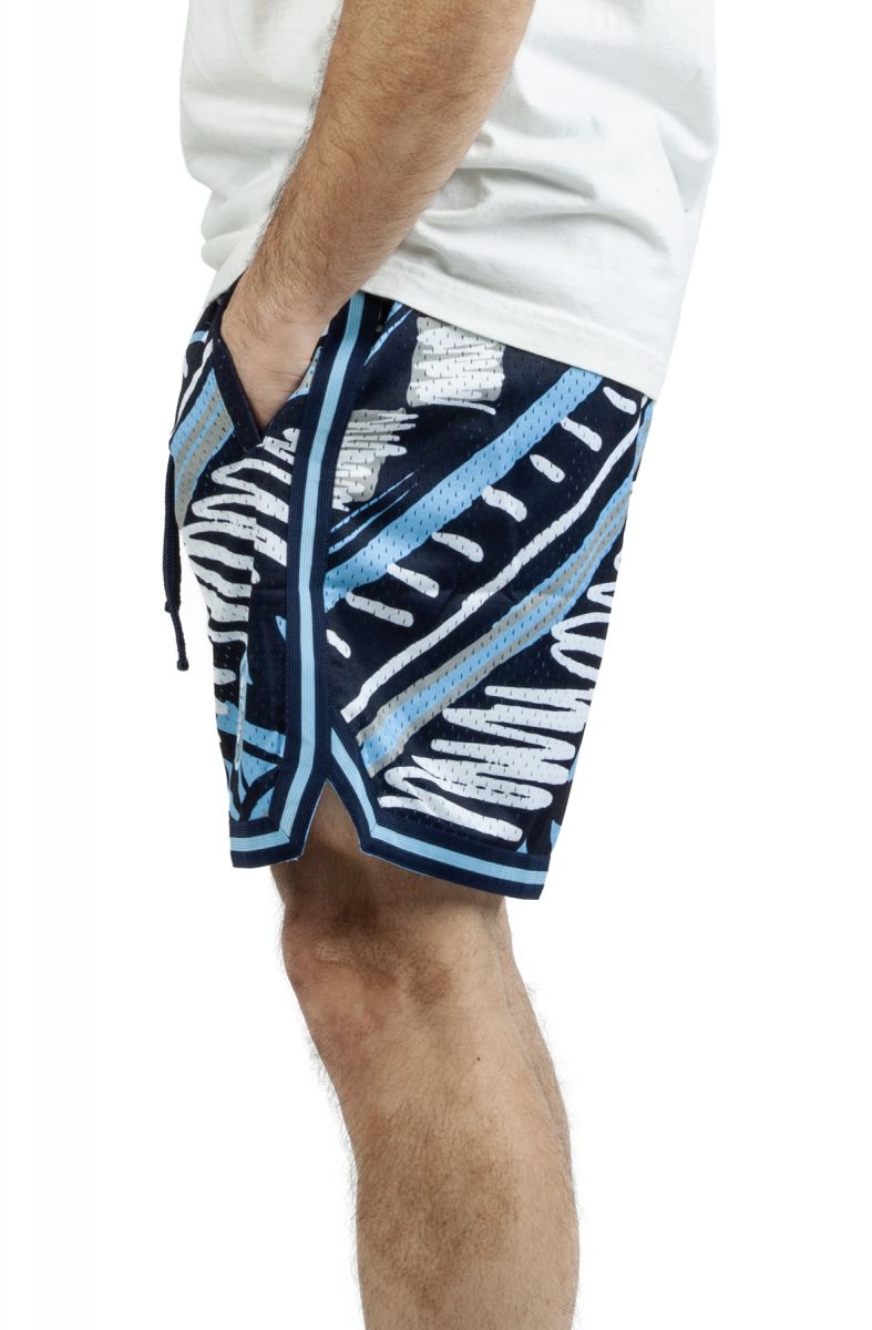 MITCHELL & NESS Branded Game Day North Carolina Mesh Shorts